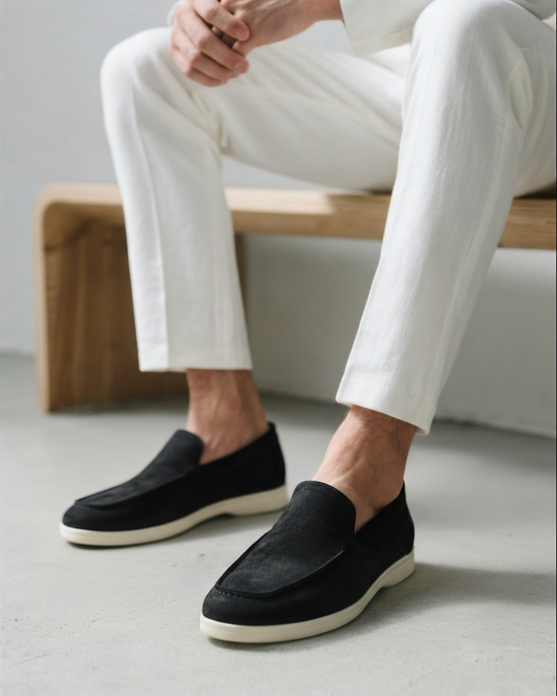 Classic Suede Loafers