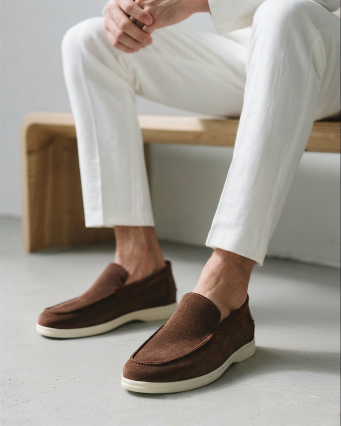 Classic Suede Loafers