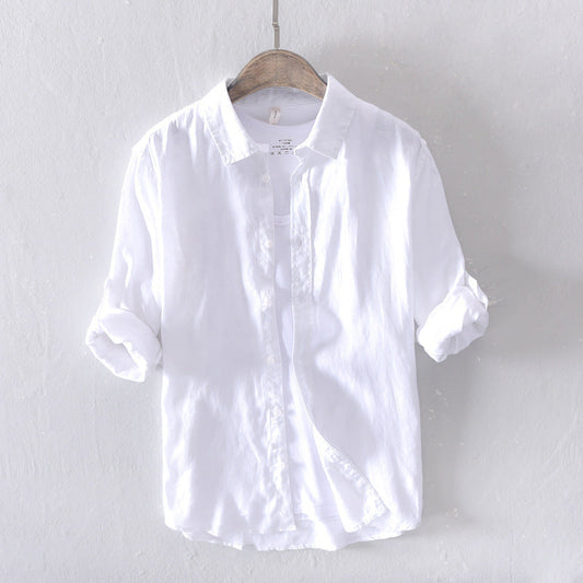 White Linen Shirt