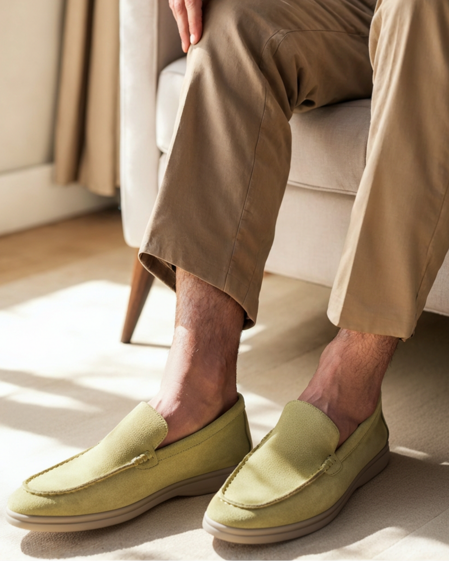 Signature Suede Loafers