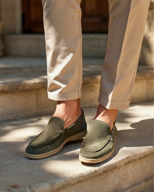 Signature Suede Loafers