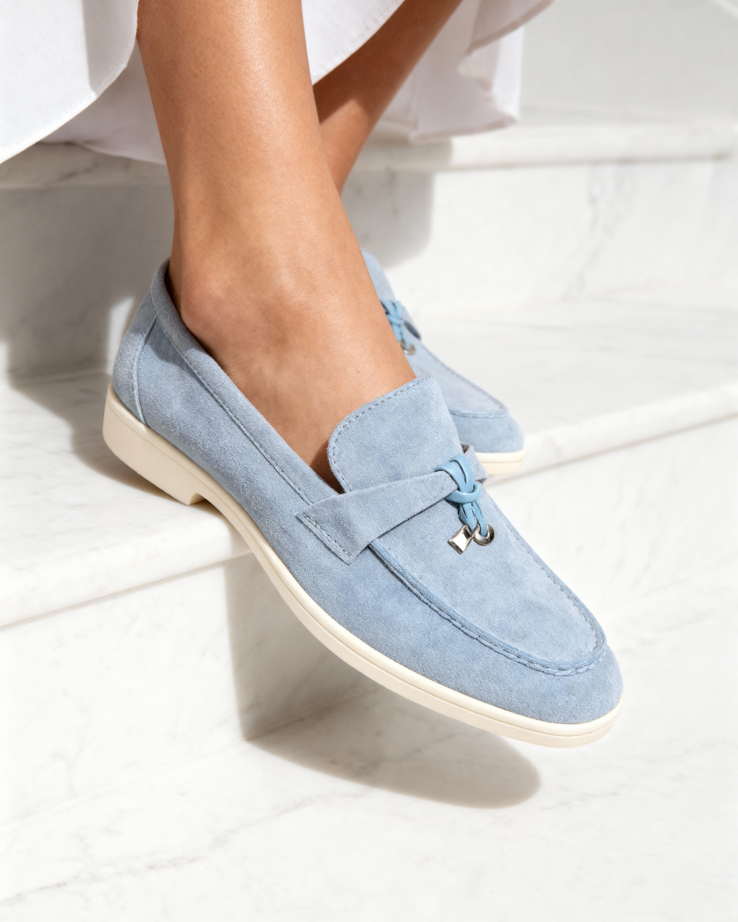 Lady Suede Loafers