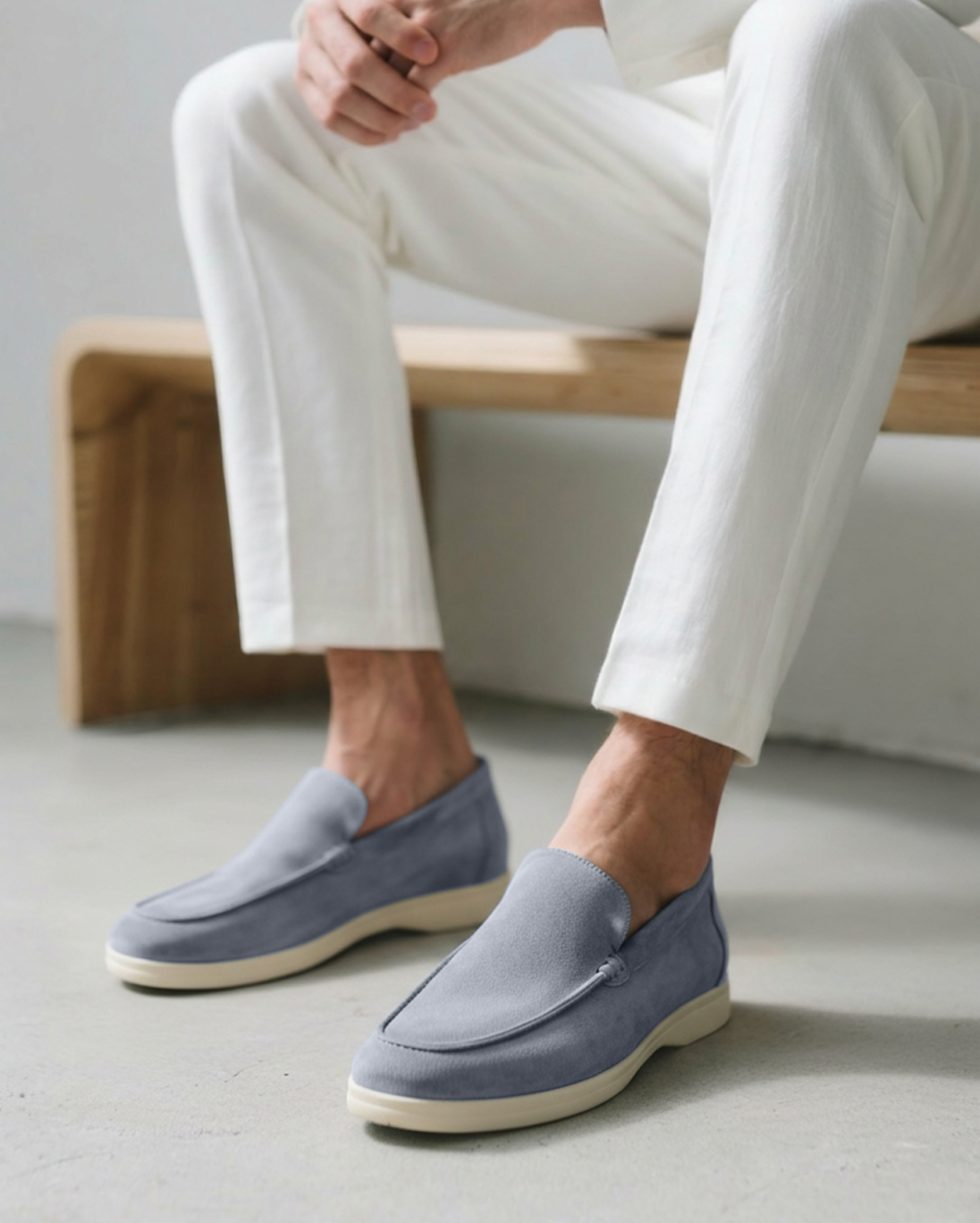 Classic Suede Loafers