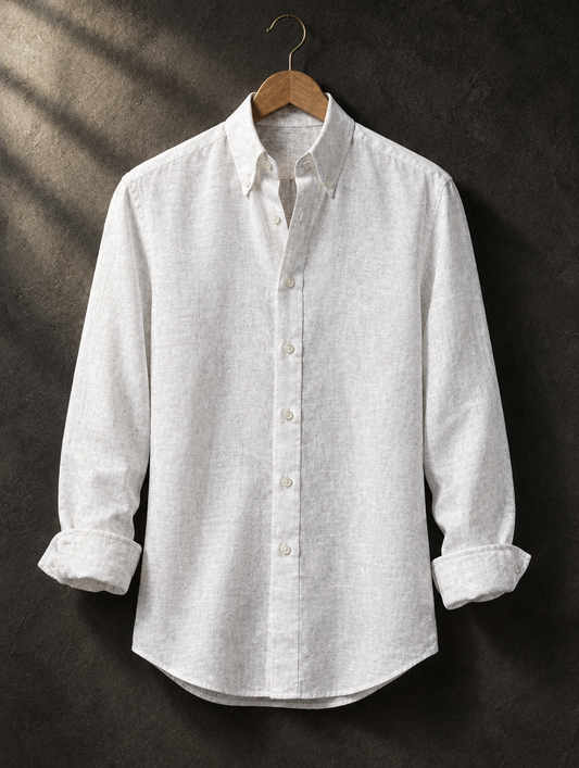 The Old Money Club — Amalfi Linen Shirt