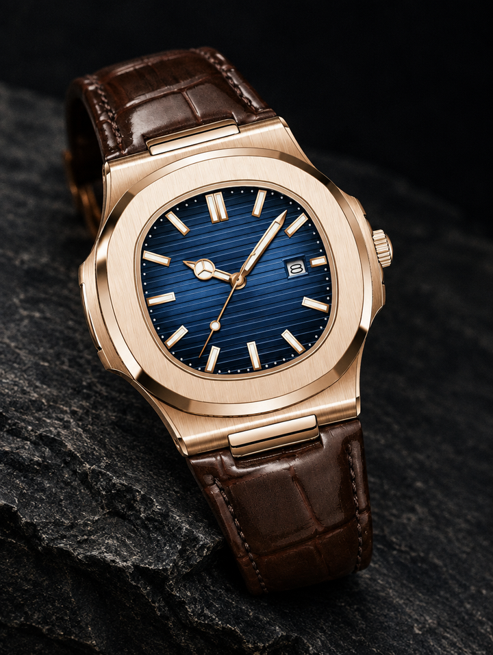 The Old Money Club — Lisbon Leather Watch