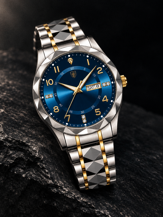 The Old Money Club — Riviera Two-Tone Watch