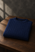 Aran Cable Crewneck