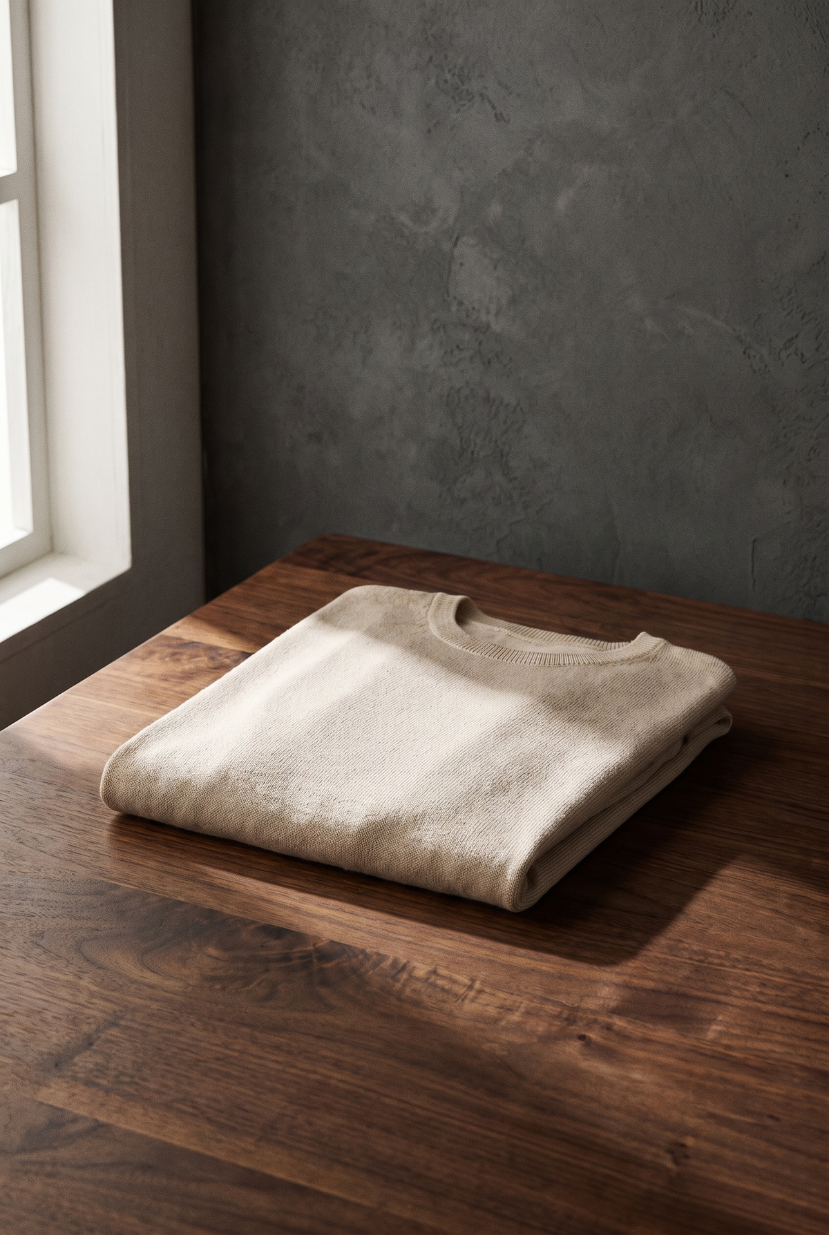 The Old Money Club - Linen Cotton Essential Crewneck