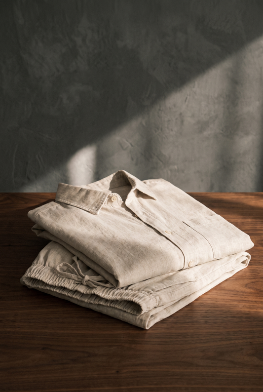 The Old Money Club - Riviera Linen Set (Shorts)
