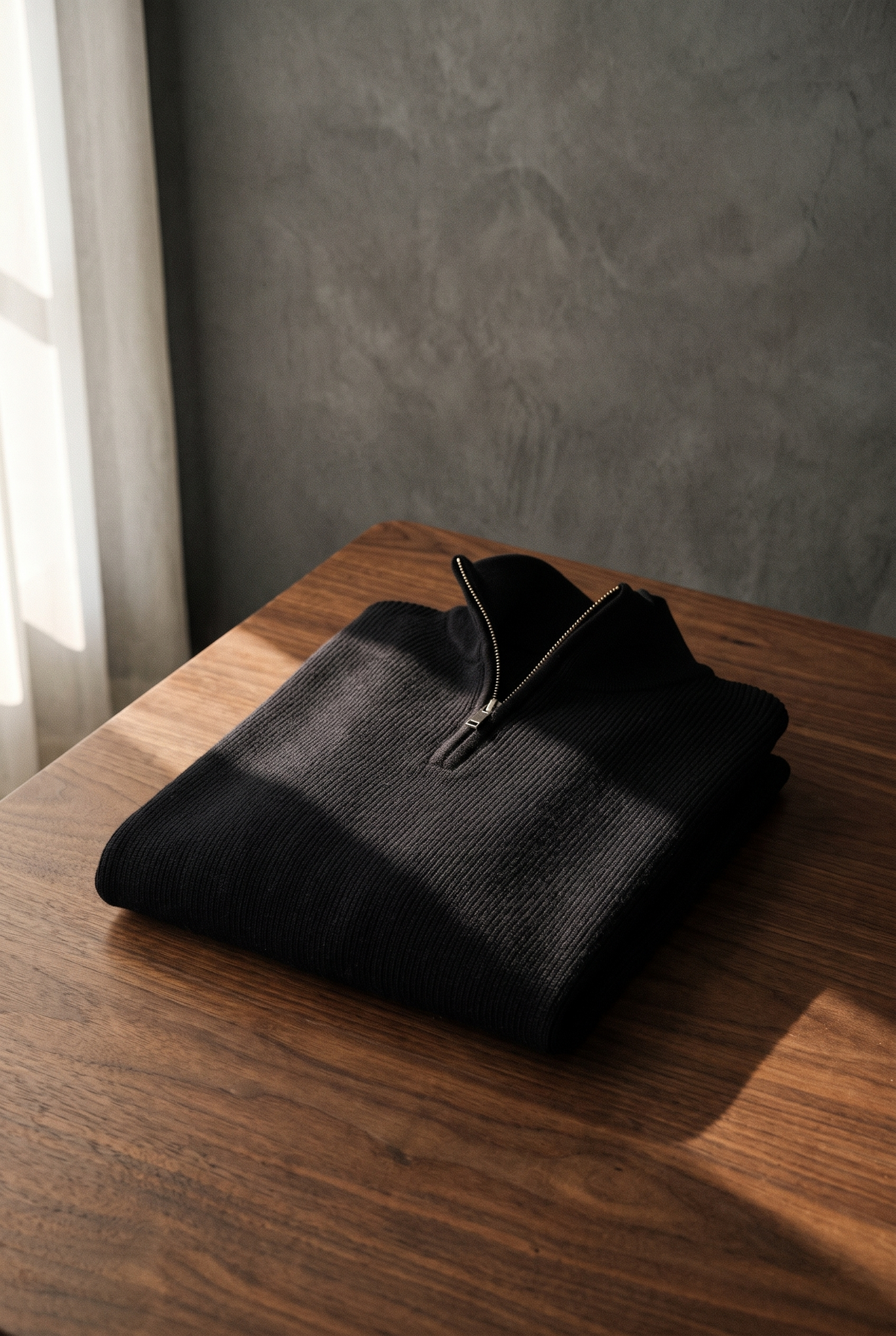 The Old Money Club - Refined Half-Zip Knit Pullover