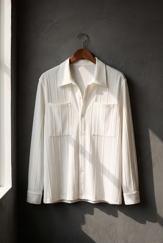 The Old Money Club - ST Tropez Ribbed Shirt