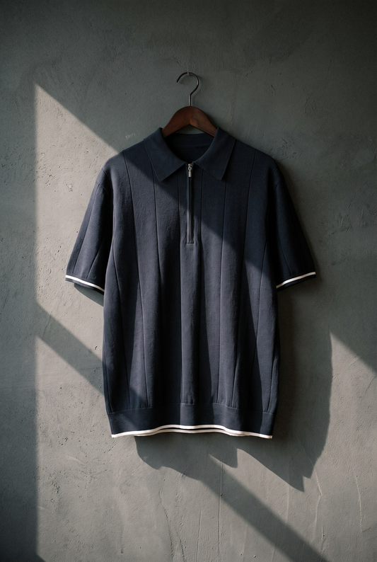 The Old Money Club - Signature Contrast Trim Polo