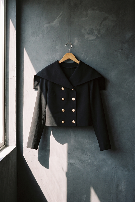 The Old Money Club - Cropped Blazer Jacket