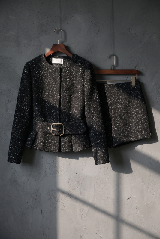 The Old Money Club - Tweed Jacket Set