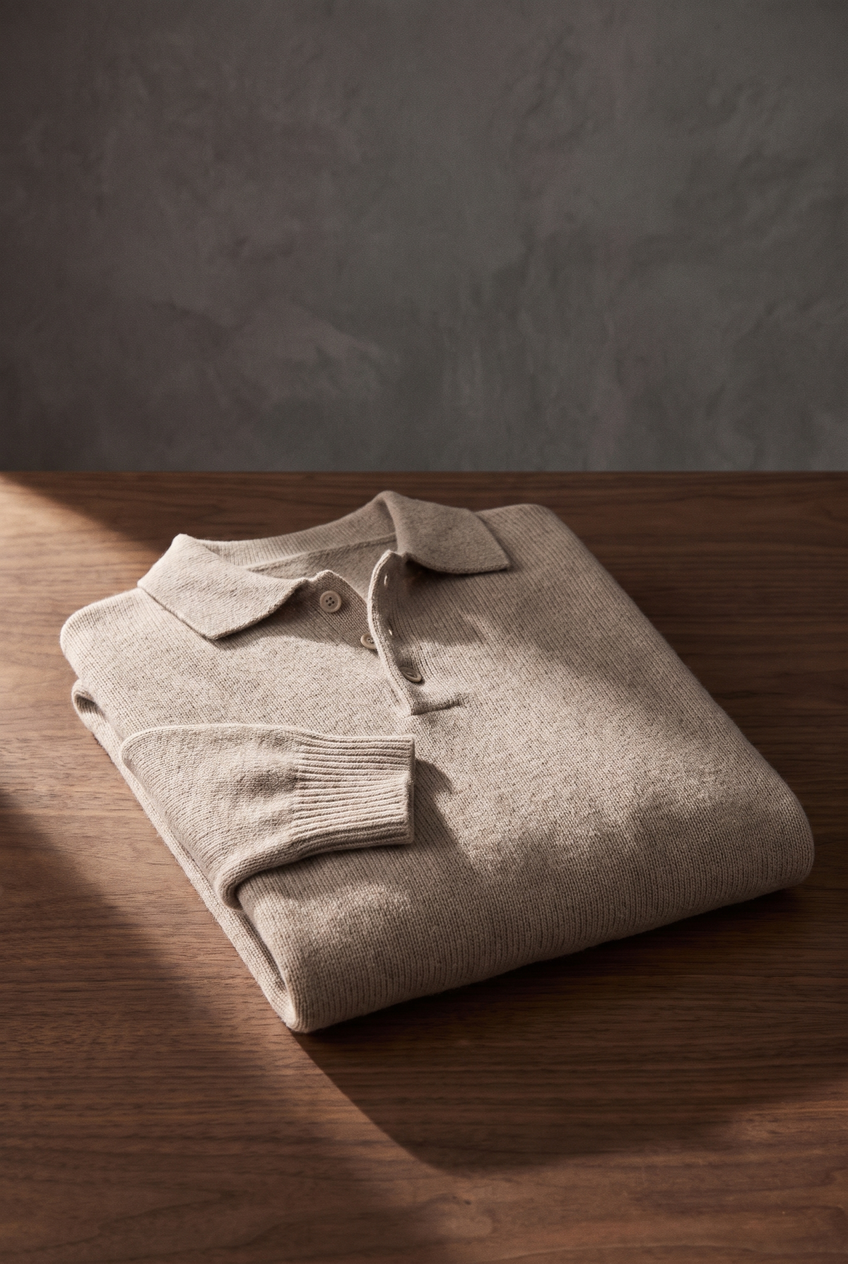 The Old Money Club - Woolen Button Half Zip