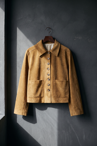 The Old Money Club - Suede Jacket