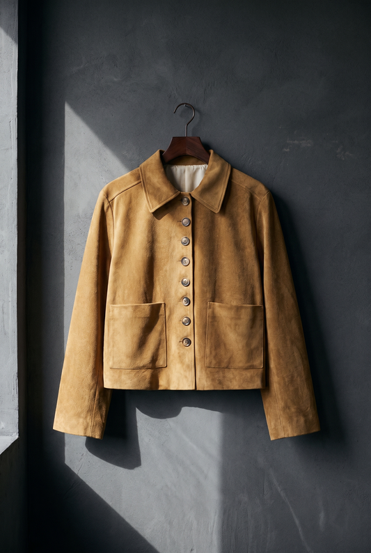 The Old Money Club - Suede Jacket