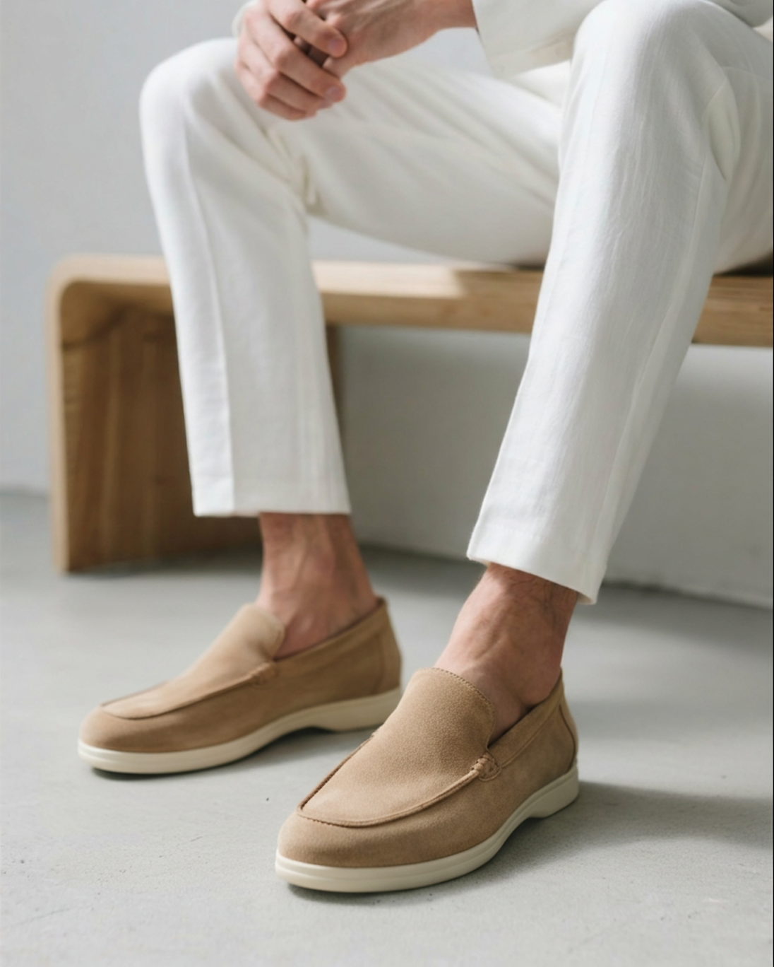 Classic Suede Loafers