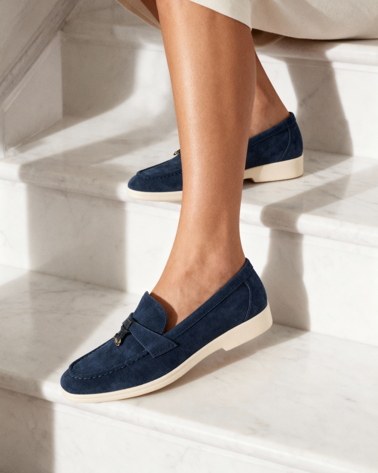 Lady Suede Loafers