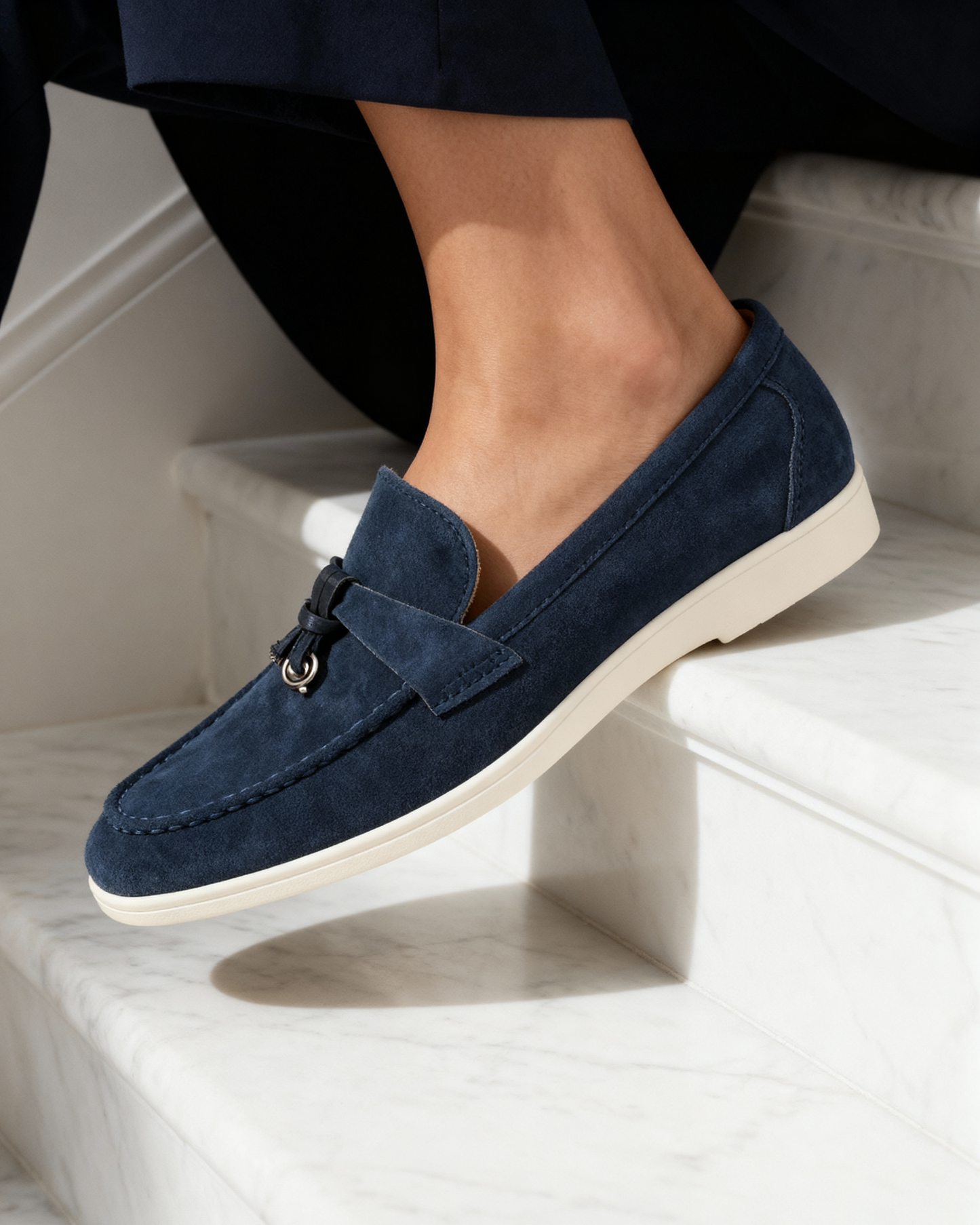Lady Suede Loafers