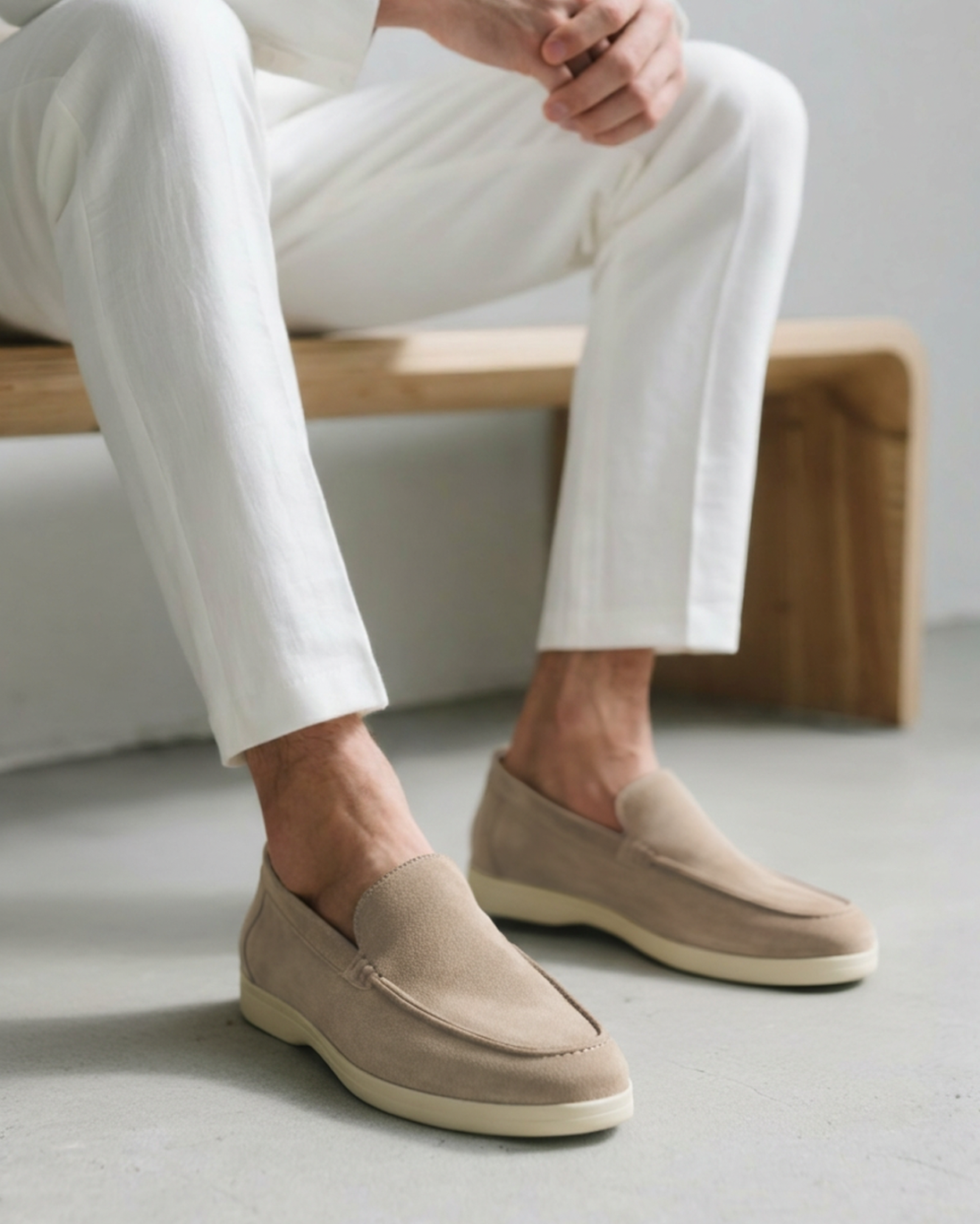 Classic Suede Loafers
