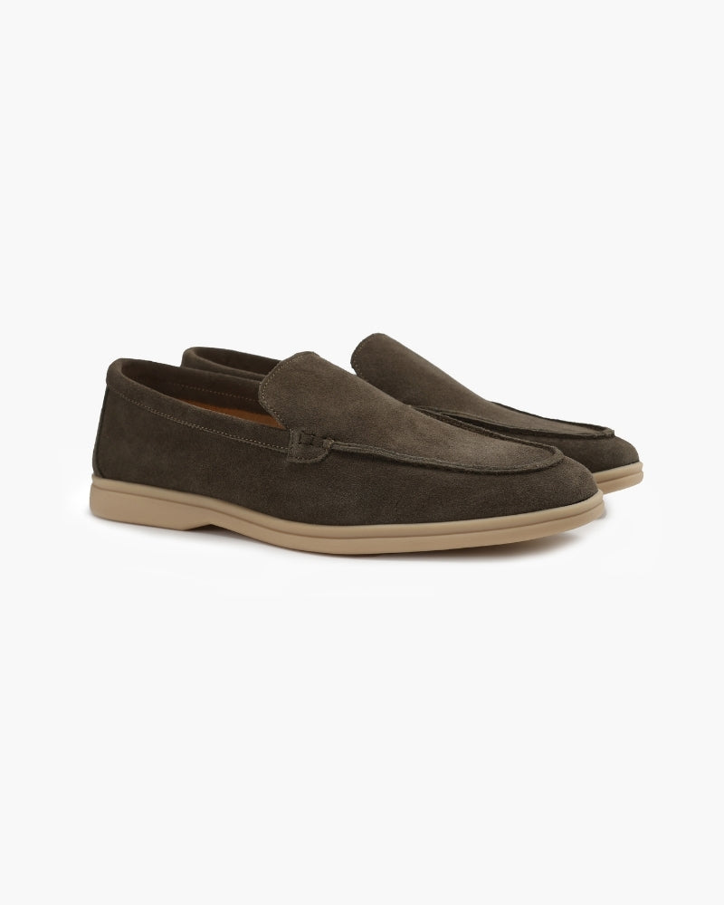Signature Suede Loafers